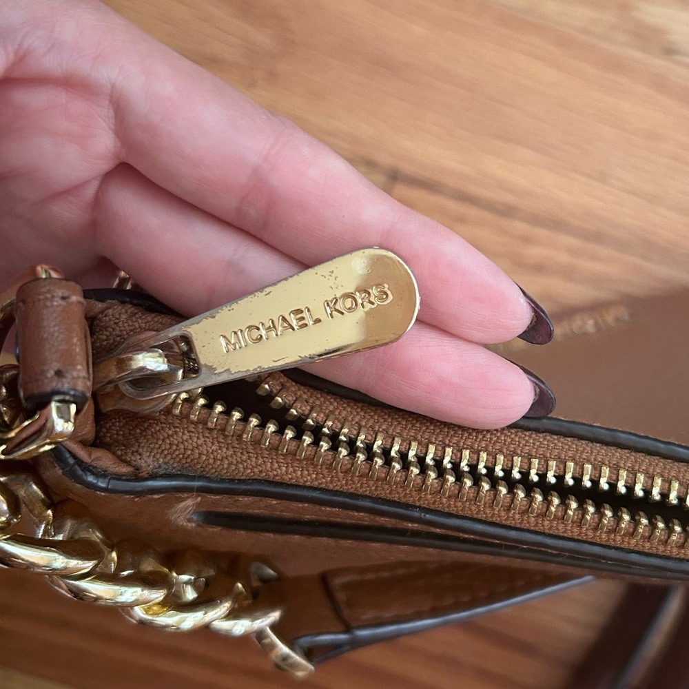 Michael Kors Tan Crossbody Bag - Picture 4 of 7